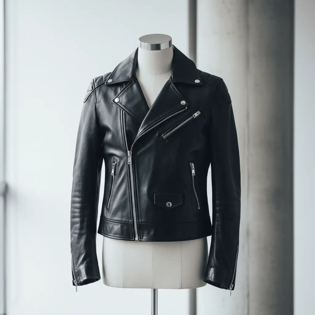 Noir Classic Leather Jacket